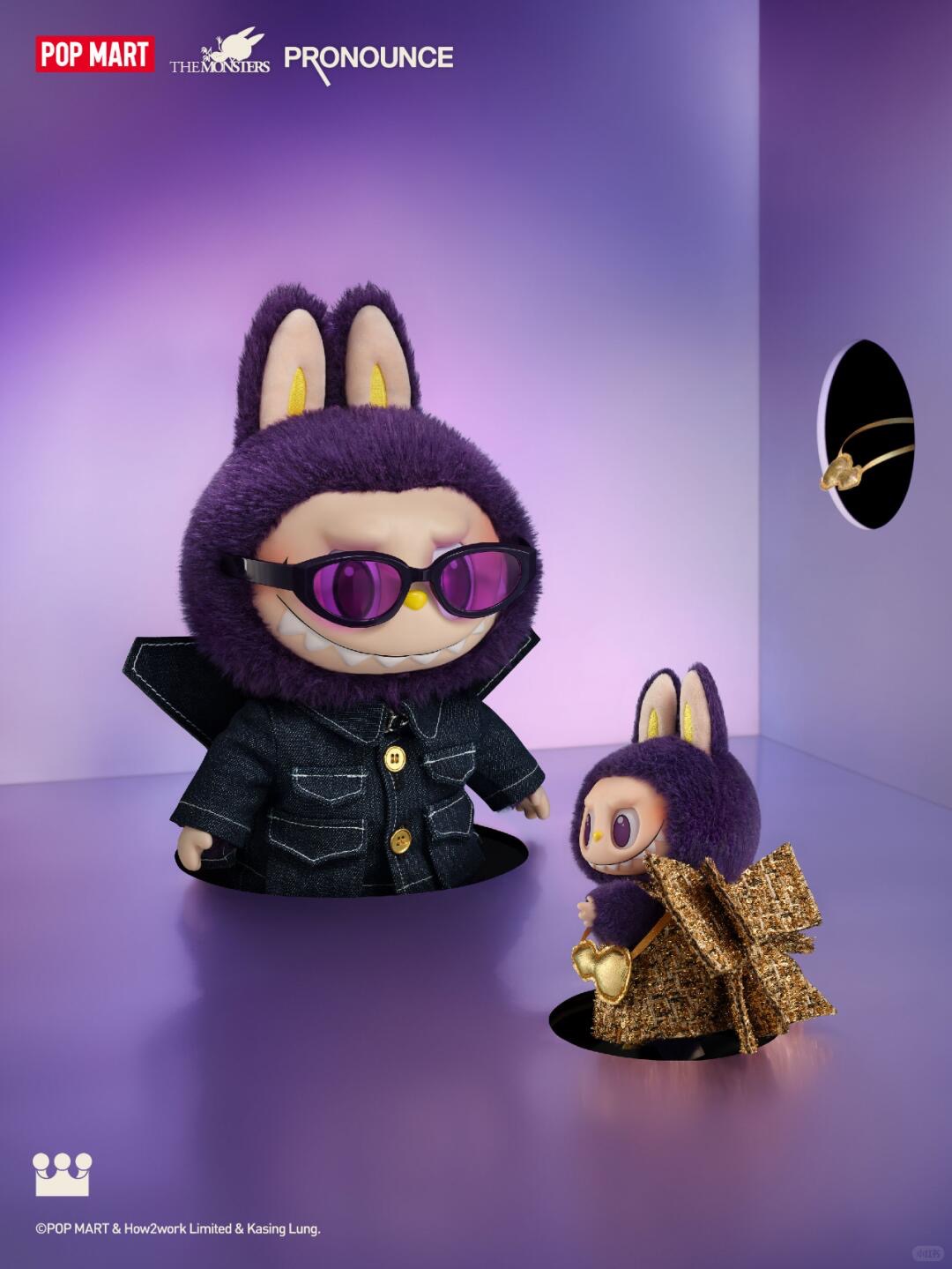 LABUBU × PRONOUNCE - WINGS OF FANTASY Vinyl Plush Doll-photos