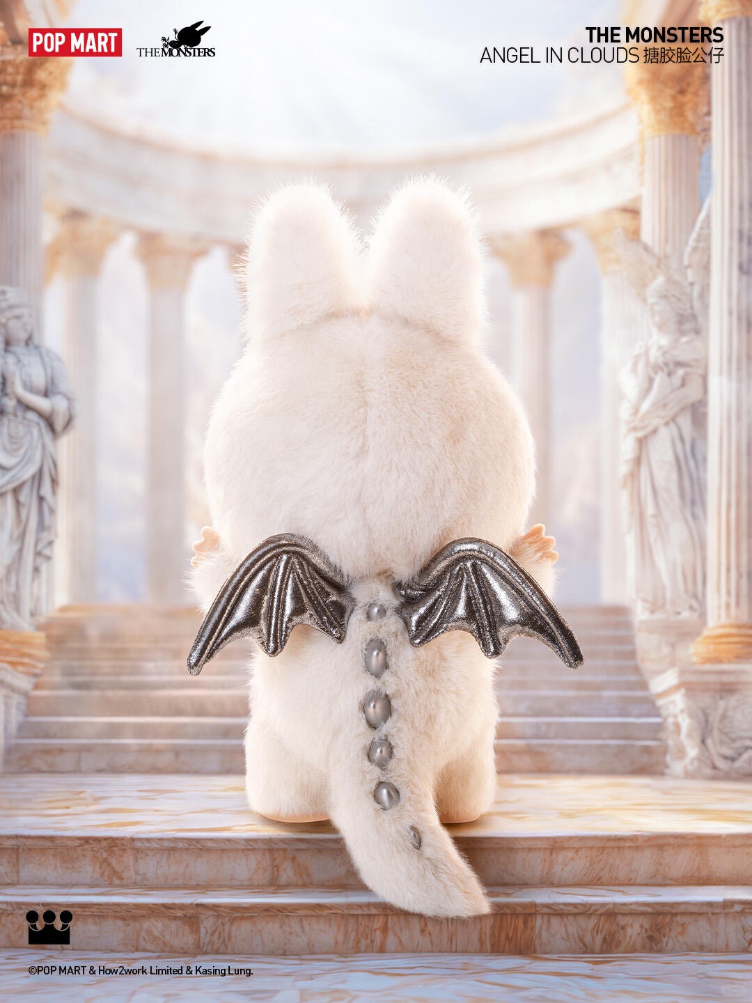 ANGEL IN CLOUDS Vinyl Face Doll-photos