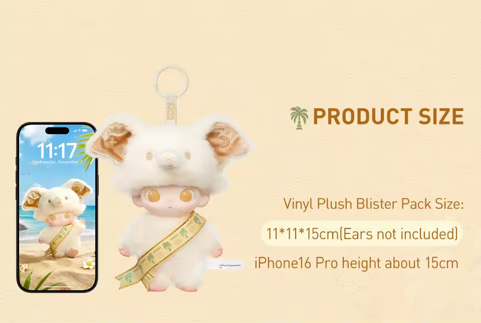 DIMOO ELEPHANT IN MOONLIGHT- VINYL PLUSH BLISTER PACK-photos