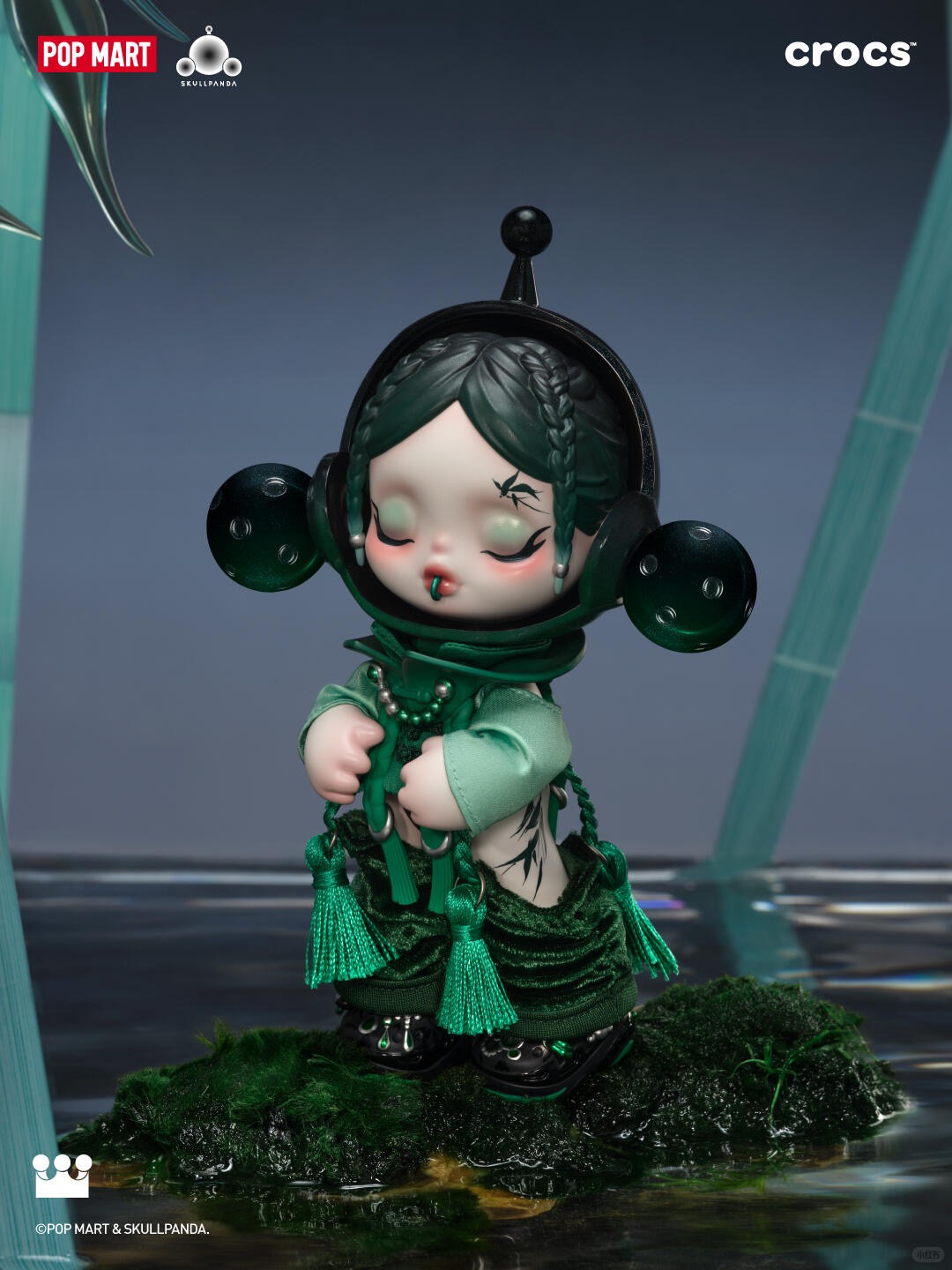 SKULLPANDA×CROCS OOTD-photos