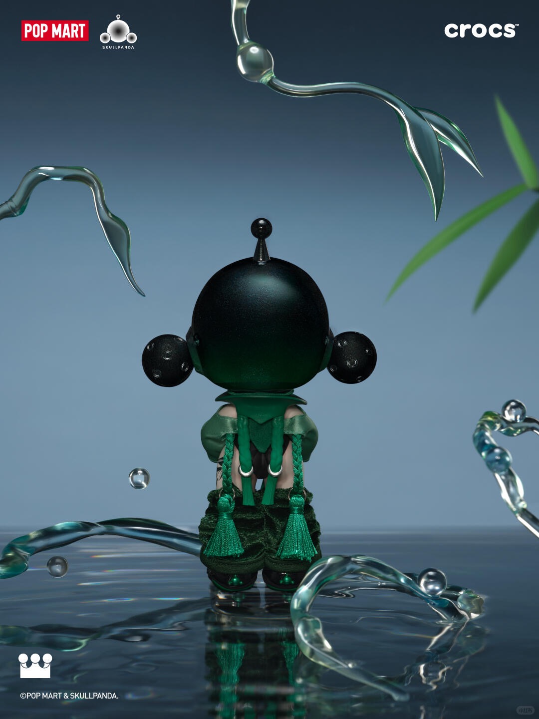 SKULLPANDA×CROCS OOTD-photos