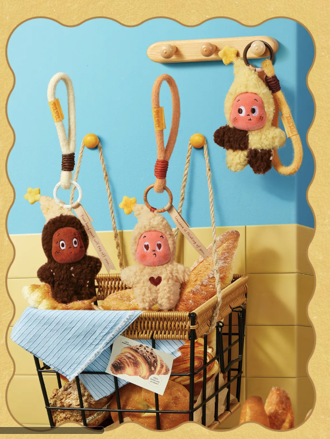 Savor the Moment Series-Fresh-Baked Mini Cookies Plush Pendant-photos