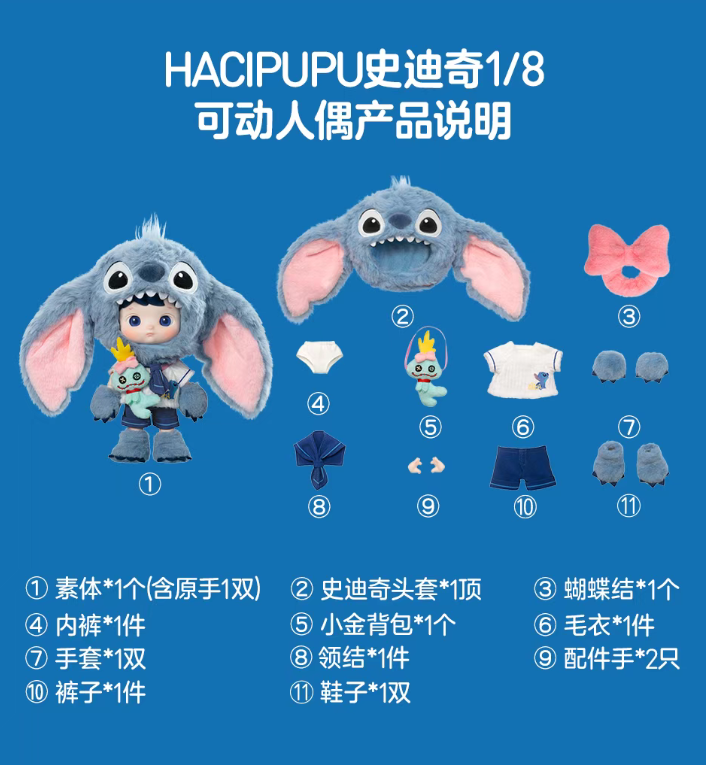 STITCH 1/8 Action Figure-photos