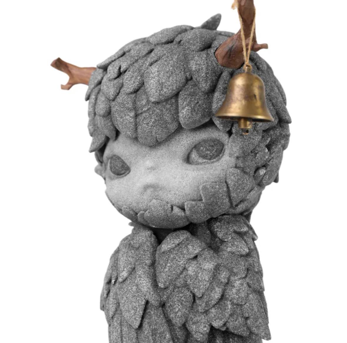 Ceramic Feather Figurine Art Toy-photos