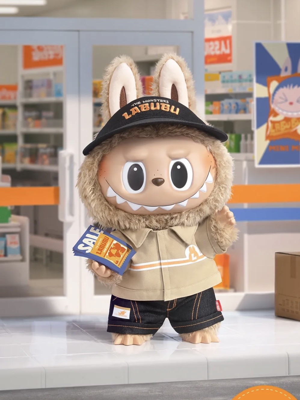 The Naughty Cashier Vinyl Plush Doll-photos