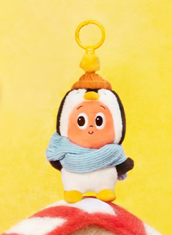Cozy Penguin Plush Pendant