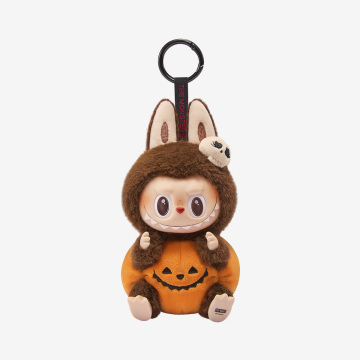Happy Halloween Party Series-Sitting Pumpkin Vinyl Plush Pendant-photos