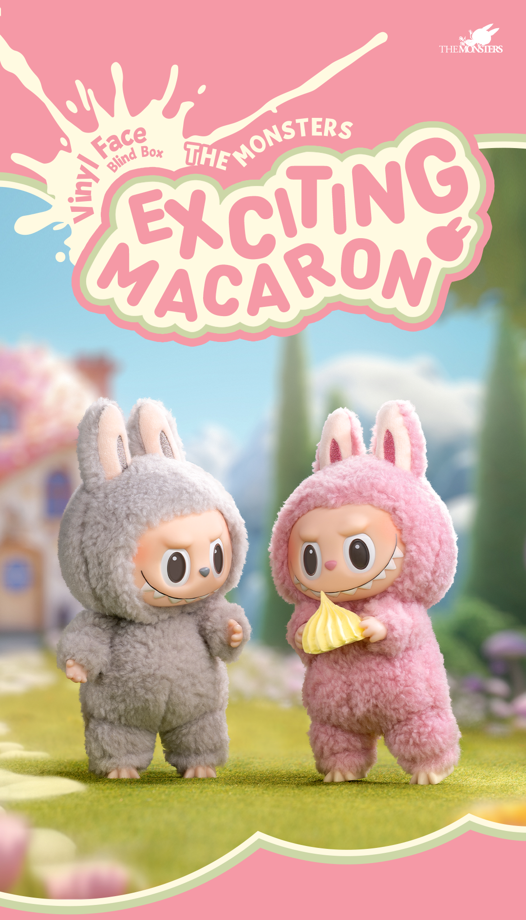 THE MONSTERS - Exciting Macaron Vinyl Face Blind Box-photos
